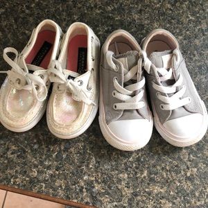 Sperrys and converse size 6